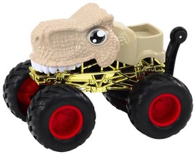 LEAN TOYS Terénne auto Dinosaurus – béžová
