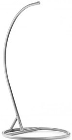 Sivý stojan na závesné hojdacie kreslo