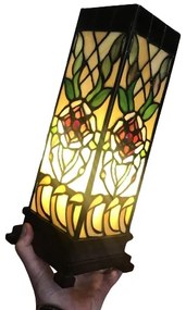 Tiffany lampa stolná CAPH 12*35 PRISM