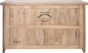 Drevený barový pult Chesty - 180 * 55 * 105 cm