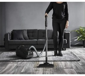 Rowenta - Sáčkový vysávač ZELENÁ FORCE EFFITECH ECO TOTAL CLEAN 400W/230V čierna