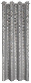ZATEMŇOVACÍ ZÁVES NA KRÚŽKOCH LAURA 140X250 CM SIVÁ