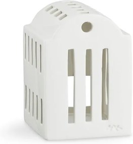 Biely keramický svietnik Kähler Design Urbania Lighthouse Smithy