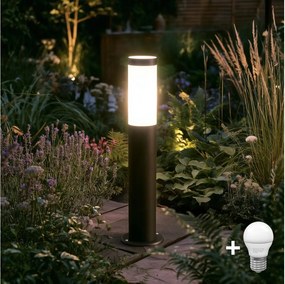 BRILAGI - LED vonkajšia lampa ELIA 1xE27/7W/230V 4000K IP44 50 cm antracit