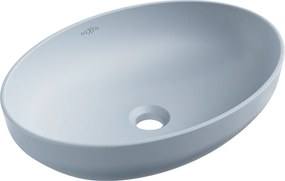 Mexen Cornelia, umývadlo na dosku 50 x 36 cm, šedo-modrá matná, 21885069