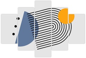 Obraz - Minimalistická abstrakcia N⁰2 (150x105 cm)