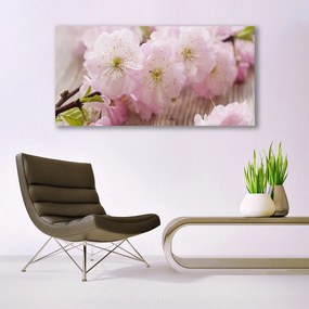 Obraz plexi Vetvy kvety plátky príroda 120x60 cm