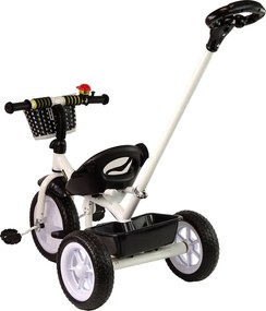 LEAN Trike Trojkolka PRO100 čierna s košíkom kolesá EVA