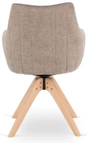 PROXIMA.store - Otočná jedálenská stolička LEMON FARBA: béžová