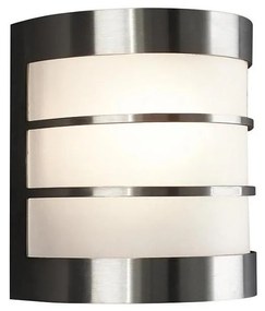 Philips 17474/47/PN - Vonkajšie nástenné svietidlo 1xE27/60W/230V IP44 matný chróm