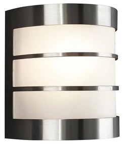 Philips 17474/47/PN - Vonkajšie nástenné svietidlo 1xE27/60W/230V IP44 matný chróm