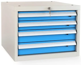 Dielenský stôl Solid OAK-24, 180 cm, 2 závesné boxy, dub