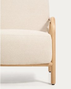 Béžové ženilkové kreslo Sylo – Kave Home