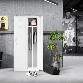 Kovová pracovná skriňa KACPER 1 Plus 400 x 1800 x 500 mm