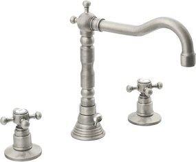 Umývadlová batéria v matne striebornej farbe Antea – Sapho