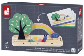 Vzdelávacia hra pre deti - priestorová orientácia - Záhrada