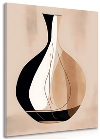 Obraz abstraktné tvary váza - 40x60