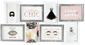 Multirám pre 8 ks foto 10x15cm