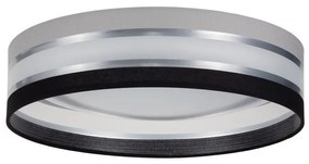 LED Stmievateľné stropné svietidlo SMART CORAL LED/24W/230V čierna/šedá + DO