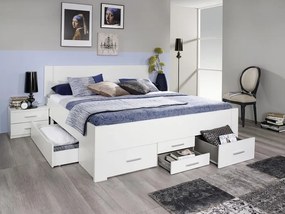 Posteľ Isotta 160x200 cm,biela