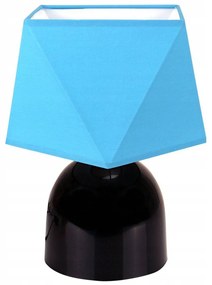 Stolová lampa DIAMOND, 1x textilné tienidlo (výber z 12 farieb), (výber z 3 farieb konštrukcie), N