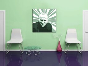 Ručne maľovaný POP Art obraz JÁN PAVOL II.  jp3