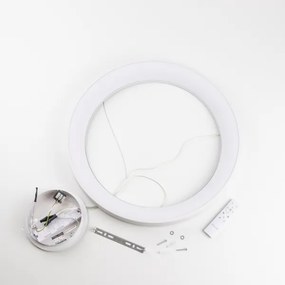 Brilagi - LED stmievateľný závesný luster na lanku FALCON II LED/99W/230V pr. 60 cm biela + DO