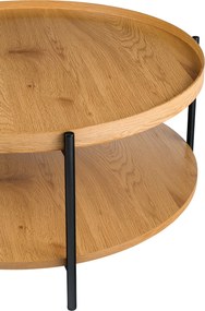 Konferenčný stolík Corbitan 80 cm - natura