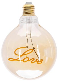 LED Žiarovka FILAMENT E27/4W/230V 1800K love - Aigostar
