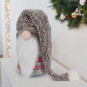 Tutumi Tutumi, vianočný trpaslík 72cm YX044, šedá, CHR-09636