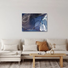 Obraz - Mramorovaný atrament (70x50 cm)