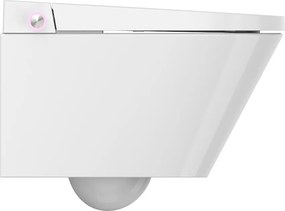 Mereo Mereo, WC s integrovaným elektronickým bidetom, RIMLESS, 592x380x430 mm, keramické, so sedátkom, MER-VSD110S2