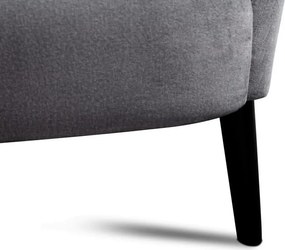 Trojmiestna pohovka Next, šedá látka