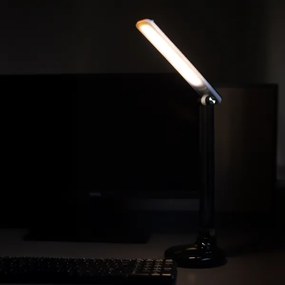 Zuma Line 1913-BK-LED Nabíjacia stolná lampa LED/6W/1200mAh 3000/4500/6000K čierna