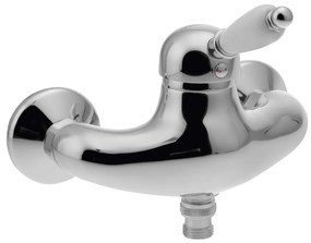 Nástenná sprchová batéria v striebornej farbe (1 výstup) Kirké White – Sapho