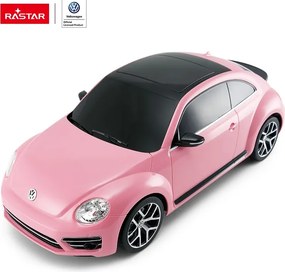 Diaľkovo ovládané Volkswagen Beetle 1:14 Rastar - ružové RC autíčko