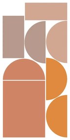 Samolepka na stenu 120x250 cm Abstract Sunset – Ambiance