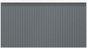 Mexen Rivel, kúpeľňová skrinka 90 cm s umývadlom Otis, 1 zásuvka, drážkovaná, grafitová matná/biela matná, 91A20-09047-1-BF66-W18M01