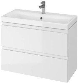 Kúpeľňová skrinka s umývadlom Cersanit Moduo 79,5x57x37,5 cm biela S801-225-DSM S801-225-DSM