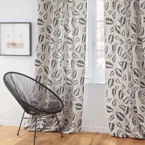 Čierny/béžový záves 140x260 cm Alma – douceur d'intérieur