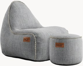 Záhradný sedací vak's podnožkou Cobana Junior