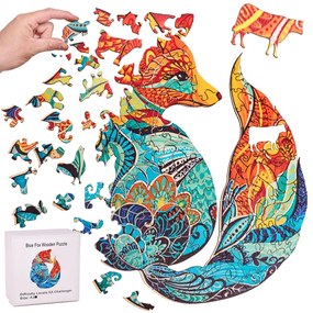 Drevené puzzle PREMIUM A3 | líška