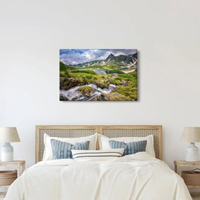 Obraz - Pohľad na horu Rila (90x60 cm)
