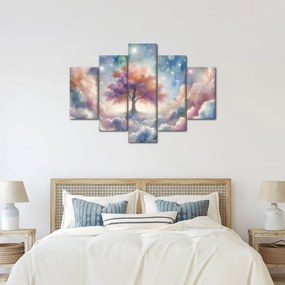Obraz – Strom života v oblakoch (150x105 cm)