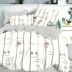 Posteľné obliečky KIDDO WHITE SMILE 140x200 cm
