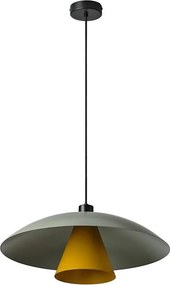 Osram - Závesný luster na kábli DECOR FLYING MUSHROOM 1xE27/25W/230V, priemer 50 cm, zelený