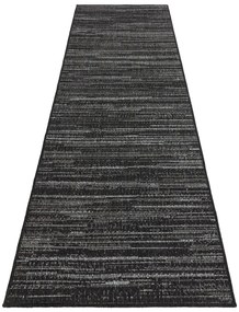 ELLE Decoration koberce Kusový koberec Gemini 105549 Night Silver z kolekcie Elle – na von aj na doma - 80x250 cm