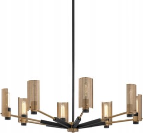 Hudson Valley závesné svietidlo Pilsen kov/oceľ bronz/staromosadz/mosadz E27 8