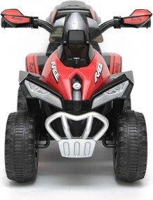 LEAN CARS Elektrická štvorkolka GTS1188-A, LED, hudba, červená