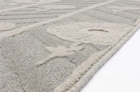 Koberec Agnella Noble Moderne sivý